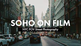 A Summer Night of Film Photography in SoHo NYC  POV Street Photography  Canon AE-1