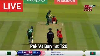 Pak Vs Ban 1st T20 Live Match 2021  Live Streaming Of Pakistan Vs Bangladesh