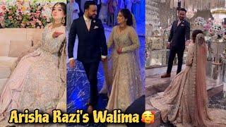 Arisha Razi Khans Walima Vlog #arisharazikhan