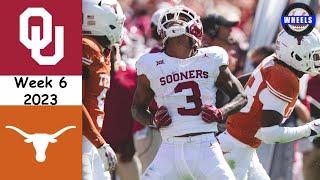 #12 Oklahoma vs #3 Texas AMAZING GAME  Red River Rivalry  2023 College Football