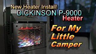 RV Heater Install A Dickinson P-9000 for My Little Camper