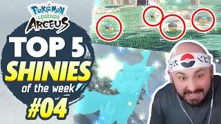 4 SHINY POKEMON at ONCE? INSANE Top 5 Shiny Reactions of the Week