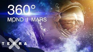 Virtuelle Reise zu Mond und Mars  360 Grad