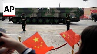 China test-fires intercontinental ballistic missile into Pacific Ocean