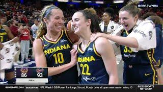 FINAL 2min Indiana Fever vs Los Angeles Sparks WNBA basketball  Caitlin Clark Aliyah Boston