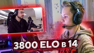 В 14 ЛЕТ У НЕГО 3800 ELO  МОЛОДОЙ ТАЛАНТ В CSGO