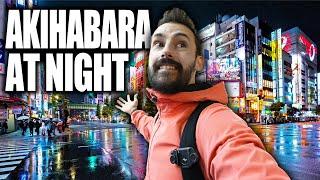 Exploring Japans AKIHABARA at Night - While We Still Can