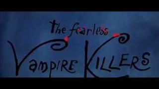Title credits from the Fearless Vampire Killers