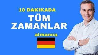 ALMANCADA TÜM ZAMANLARI BÖYLE ÖĞRENIN  Deutsch lernen