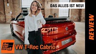 VW T-Roc Cabrio 2022 Ich zeige euch das Facelift ️ Review  Test  R-Line  Style  POV  Preis