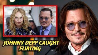 Johnny Depps Heart Was He Flirting with Vanessa Paradis After the Split?