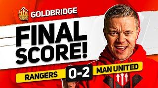 AMAD & YORO SUPERB Manchester United 2-0 Rangers GOLDBRIDGE Reaction