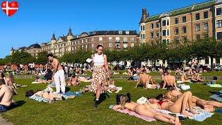 IslandsBrygge Harbor Beach Bikini Beach Walk 4K HRD  30FPS May 2024 Copenhagen Denmark