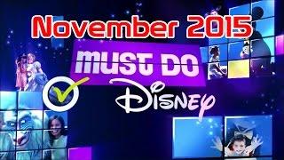 Must Do Disney with Stacey  November 2015  with Disney Springs  HD Highest Quality