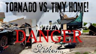 LIVING TINY with MR. TINY - TORNADO vs. TINY HOME