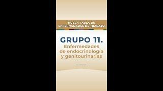 Nueva Tabla de Enfermedades. Endocrinología y genitourinarias