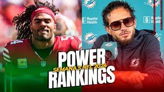 Dallas DEL NABO Steelers y Bills  Power Rankings Semana 5 NFL 2024