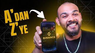 SIFIRDAN MOBİL BINANCE TR EĞİTİMİ   Hesap Nasıl Açılır?  Para Nasıl Yatırılır?  Bitcoin AL