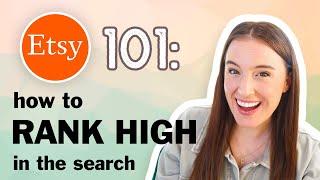 Etsy 101 Ranking high in the search results  Etsy Ranking Strategy + Algorithm Explained