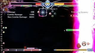 BBCF 2.0 RACHEL ALUCARD COMBO 8.2K VIDEO 1