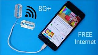 ШОК Бесплатный интернет без сим-карты 8G + Super Speed  Сделай бесплатный WiFi дома