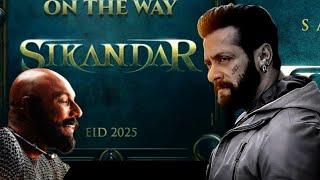 Sikandar  Official Release Date  Salman Khan Rashmika Sathyaraj  In Cinemas Eid 2025