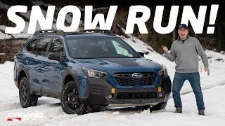 2022 Subaru Outback Wilderness XMode Extreme Snow Test