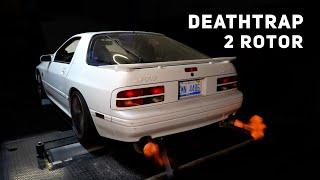 Making 700 HP on a 2200lb RX-7 is ROWDY