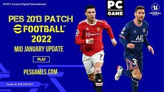 PES 2013 PC Patch January 2022 Update