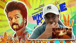 Whistle Podu Lyrical Video Reaction  The Greatest Of All Time  Thalapathy Vijay  VP  U1  AGS