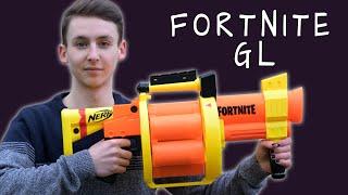 Nerf Fortnite Granatwerfer - Unboxing Review & Test  MagicBiber deutsch