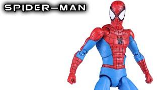 MAFEX SPIDER-MAN Classic Costume Ver No. 185 Marvel Action Figure Review