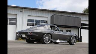 1963 Corvette ProTouring build by MetalWorks Classic Auto Restoration with LS7 and EVOD wheels.