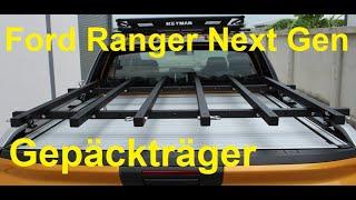 Gepäckträger Ford Ranger Next Gen 2023+ mit Reling