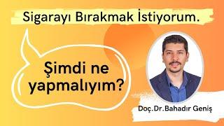 Sigarayı Bırakmak İstiyorum ŞİMDİ NE YAPMALIYIM?