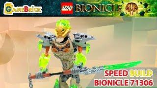 LEGO Bionicle 2016 71306 POHATU - UNITER OF STONE speed build review GameBrick