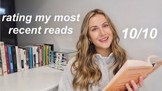 MY MOST RECENT READS 2020 book reviews & recommendations