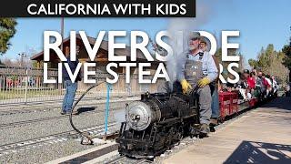 Free Mini Train Rides At Riverside Live Steamers