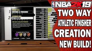 NBA 2K19 Two Way Athletic Finisher Center Creation