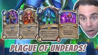 We Built an Insane Undead Deck as PriestDK - Hearthstone Arena