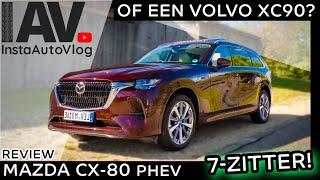 Zo had de CX-60 moeten zijn  De 7-Zits Mazda CX-80 rijdt wél goed