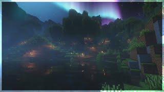  Minecraft Misty Lake Ambience w C418 Music Box  8 Hours