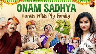 Lunch Outing With My Family  Onam Special  Sivaangi Krishnakumar