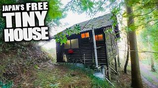 Inside a FREE TINY HOUSE in Japan