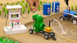 Diy diorama making mini grass chopping machine science project @FunWorldSociety