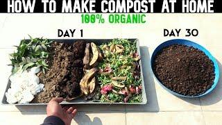 How To Make Compost At Home WITH FULL UPDATES