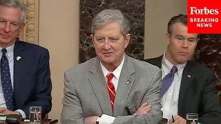 JUST IN John Kennedy Attempts To Adjourn Mayorkas Impeachment Trial To Stop Schumer Action