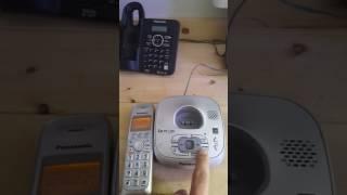 How to register a Panasonic kx-tga402n Cordless Phone Handset