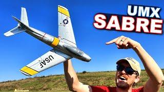 INSANE POWER in a Micro Jet NEW - E-Flite UMX F-86 Sabre 30mm RC EDF Jet