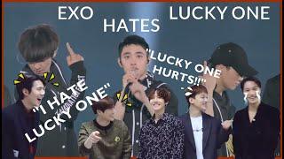 exo hating on lucky one for 733 minutes straight